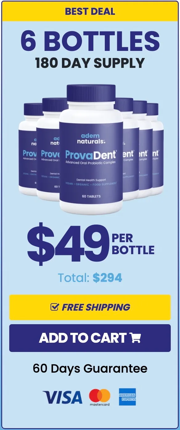 Provadent price 6 bottle
